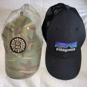 Multiple baseball caps